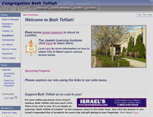 Tablet Screenshot of bethtefilah.org